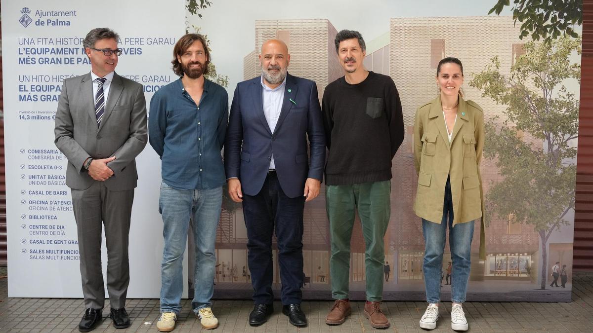 Antoni Costa, Joan Fortuny, Jaime Martínez, Martín Sanz y Lourdes Roca.