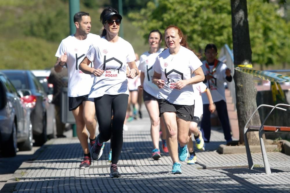 Carrera solidario en Avilés organizada por Cáritas