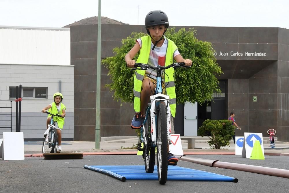 Actividad escolar en la Semana Europea de la Movilidad