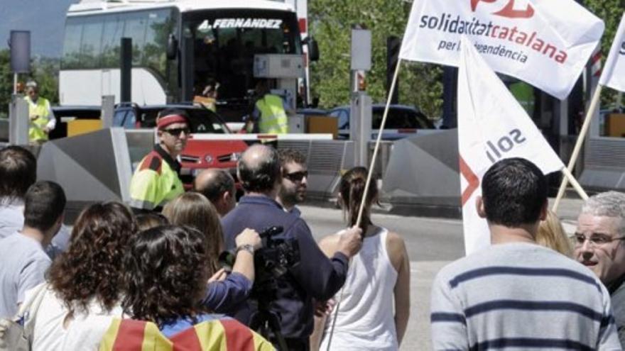 Los conductores se rebelan contra los peajes