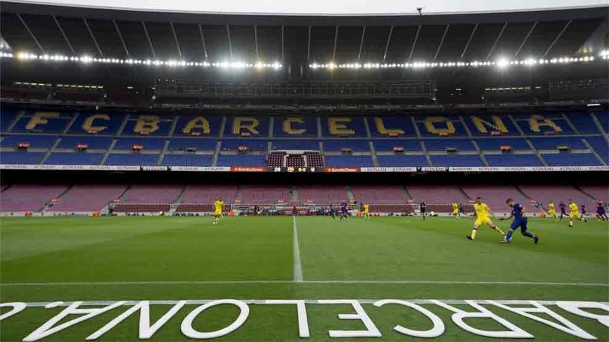 El Barça - Las Palmas se jugó a puerta cerrada
