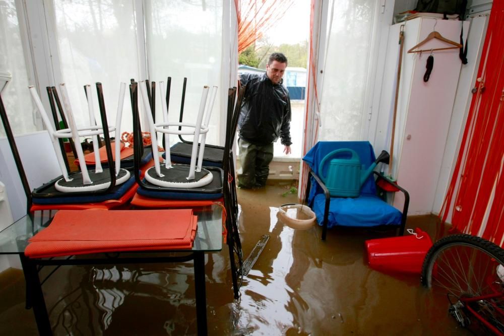 Inundaciones en Gandarío