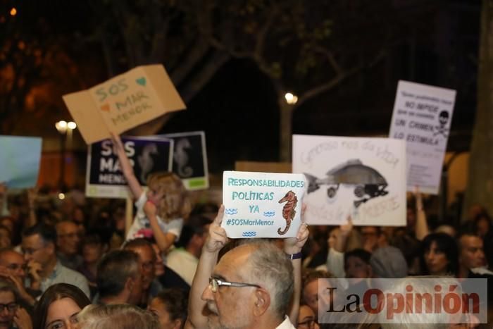 Manifestación en Cartagena por el Mar Menor