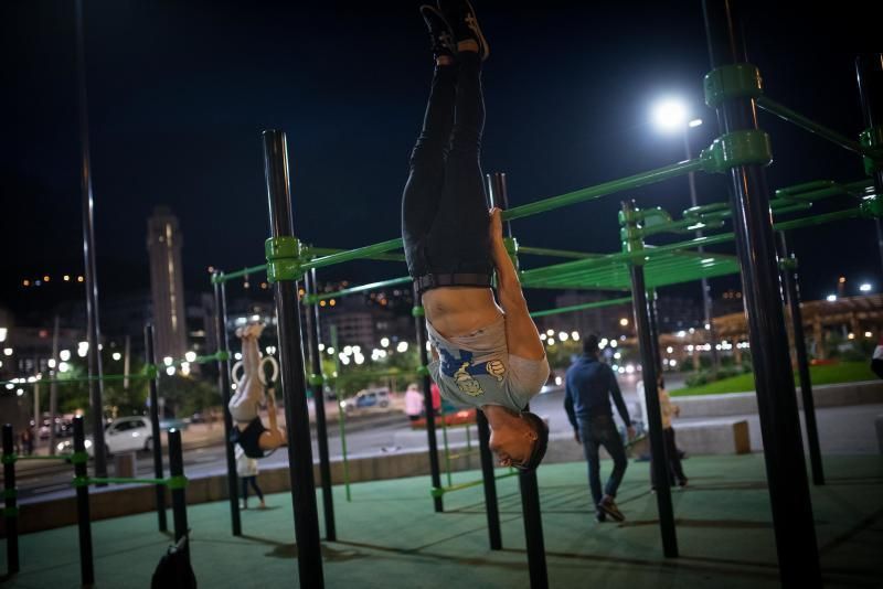 Nuevo tramo peatonal de la Avenida Marítima