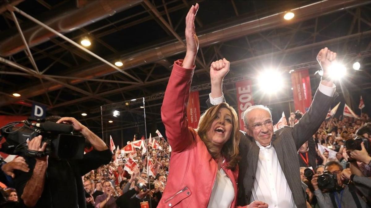 Susana Diaz presenta su candidatura a las primarias del Psoe