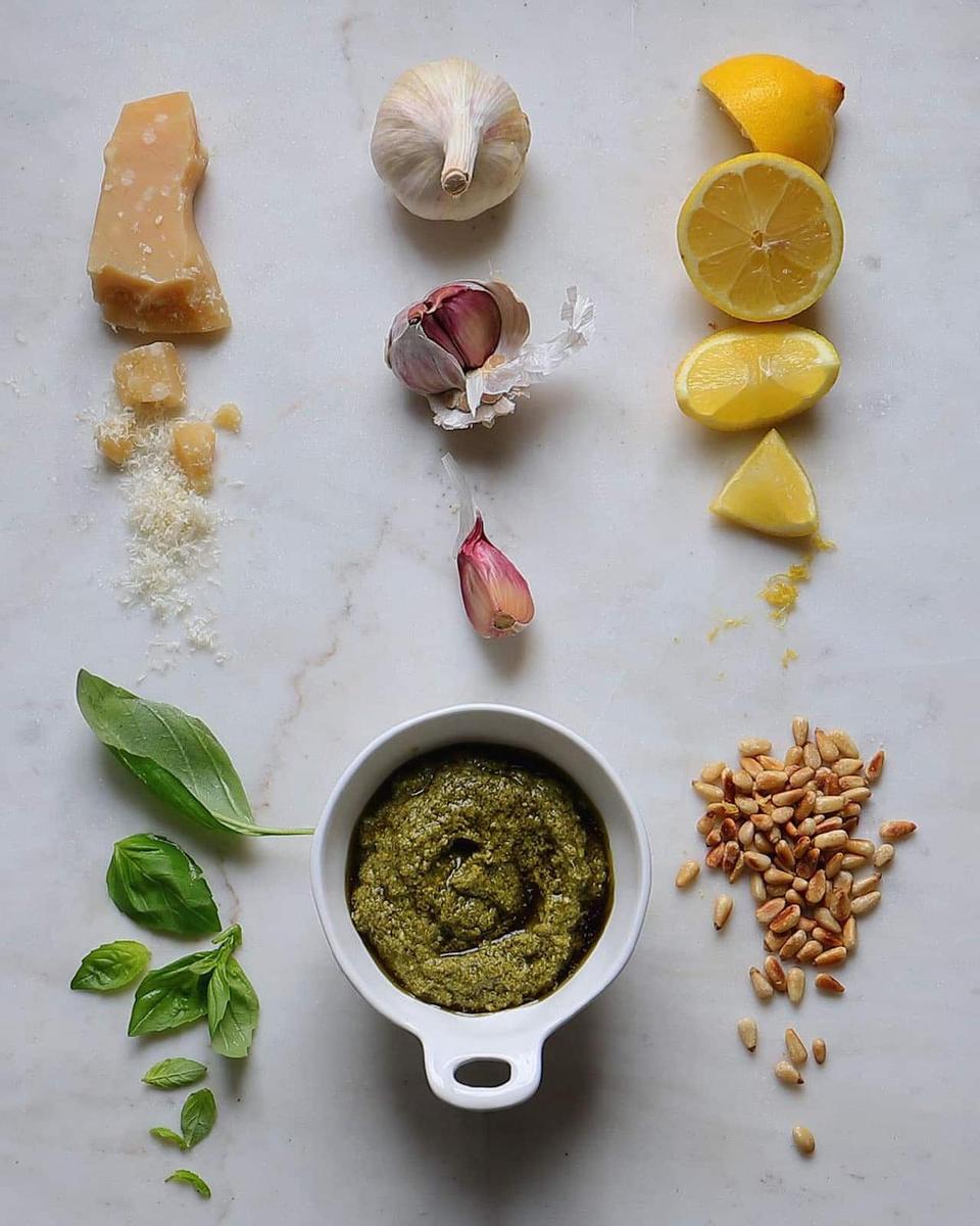 ingredientes pesto