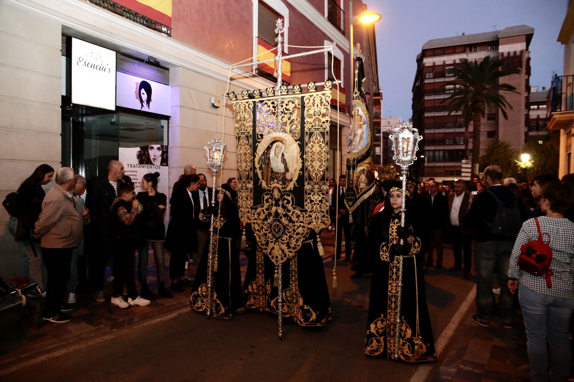 Las mejores fotos de la Peregrinación y los cortejos religiosos de la Santa Misa en Lorca