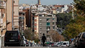 Vista panorámica de edificios de viviendas en L’Hospitalet de Llobregat.