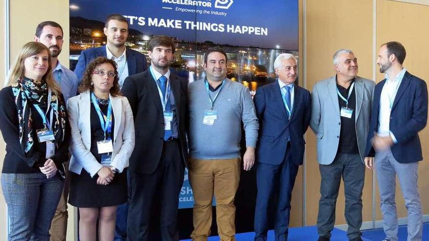 Representantes de las firmas y organizaciones de la aceleradora durante la presentación de resultados.