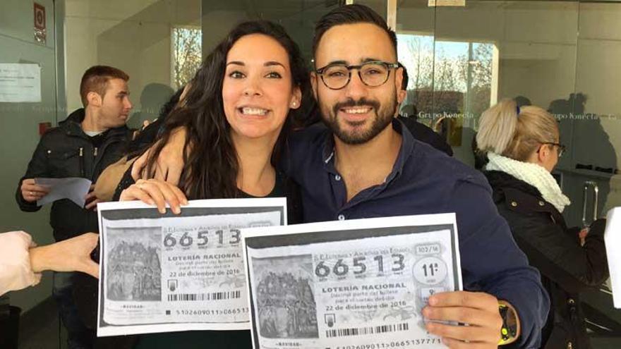 El número 66.513, premiado con el Gordo del sorteo de Navidad