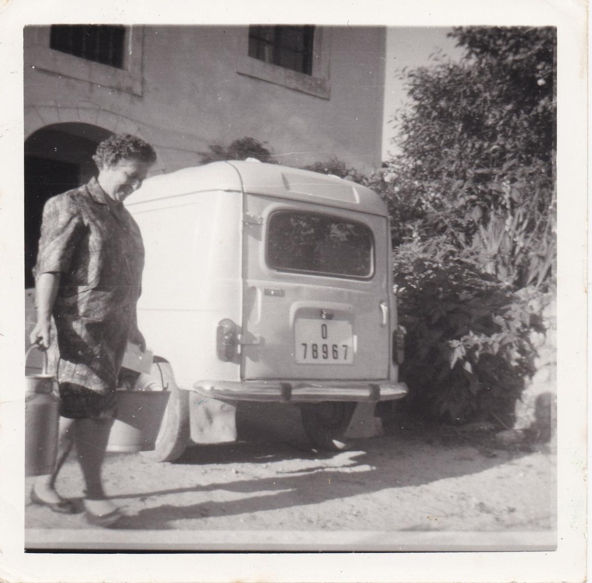 La abuela de Roberto Aramburu