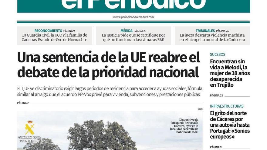 Consulta la portada correspondiente al día 9 de mayo de 2026