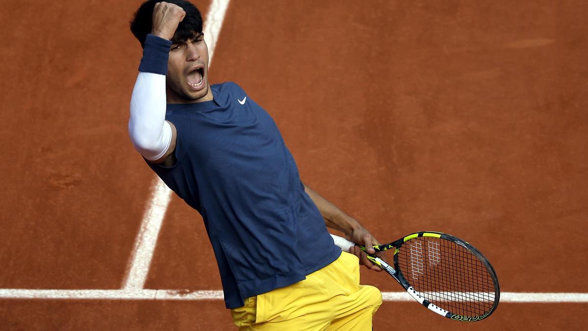 Roland Garros | Alexander Zverev - Carlos Alcaraz, en imágenes