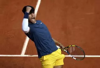 Roland Garros | Alexander Zverev - Carlos Alcaraz, en imágenes