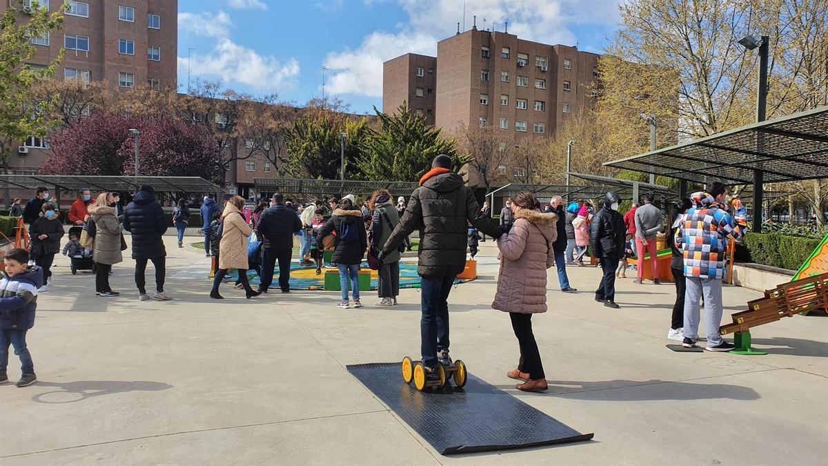 Autismo Aragón celebra una fiesta inclusiva en Zaragoza.