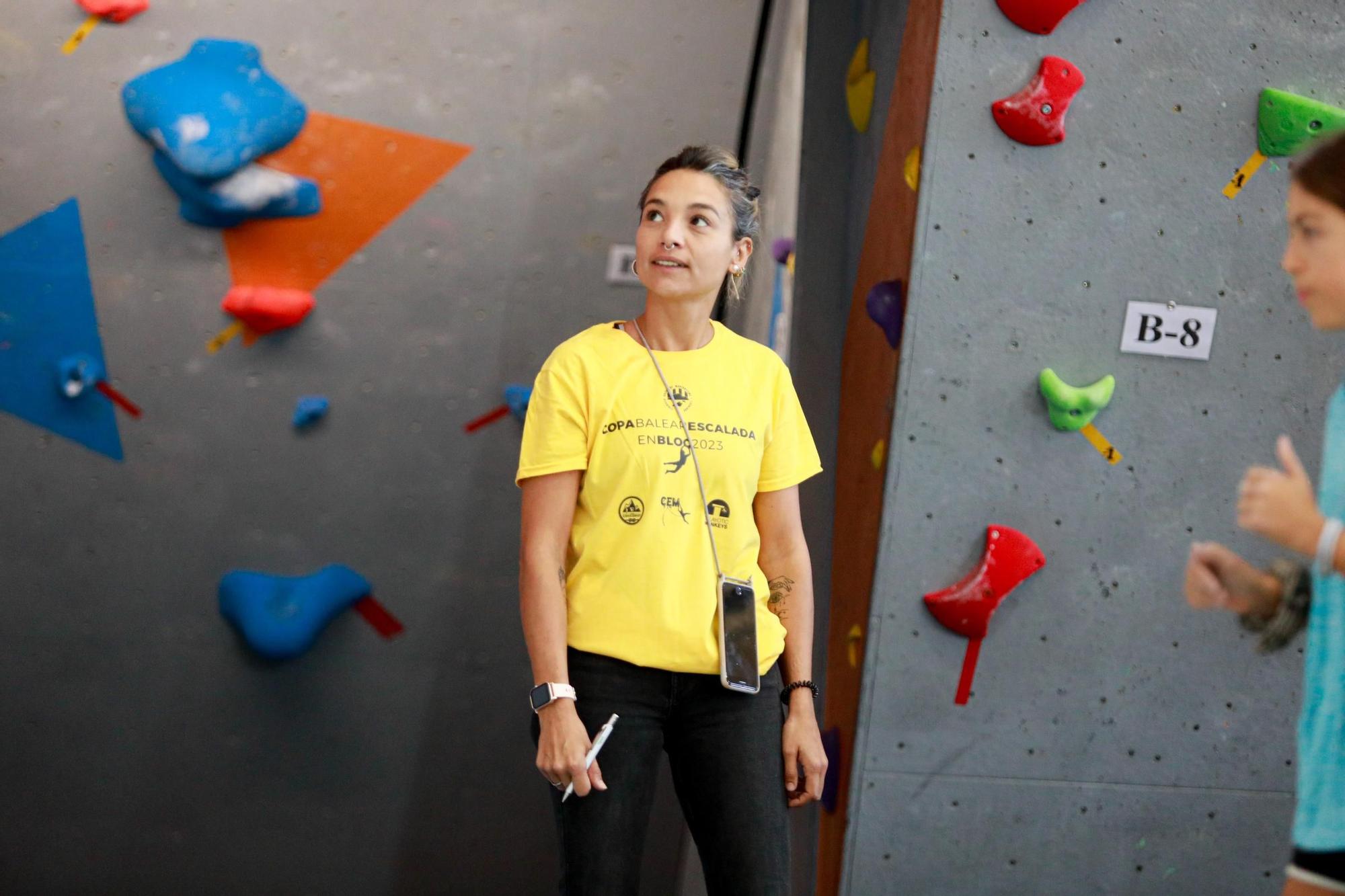 Todas las imágenes del campeonato de escalada en es Viver