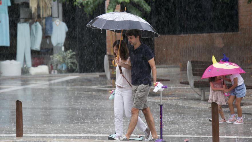 Una nueva DANA vuelve a amenazar este martes la Región con fuertes tormentas