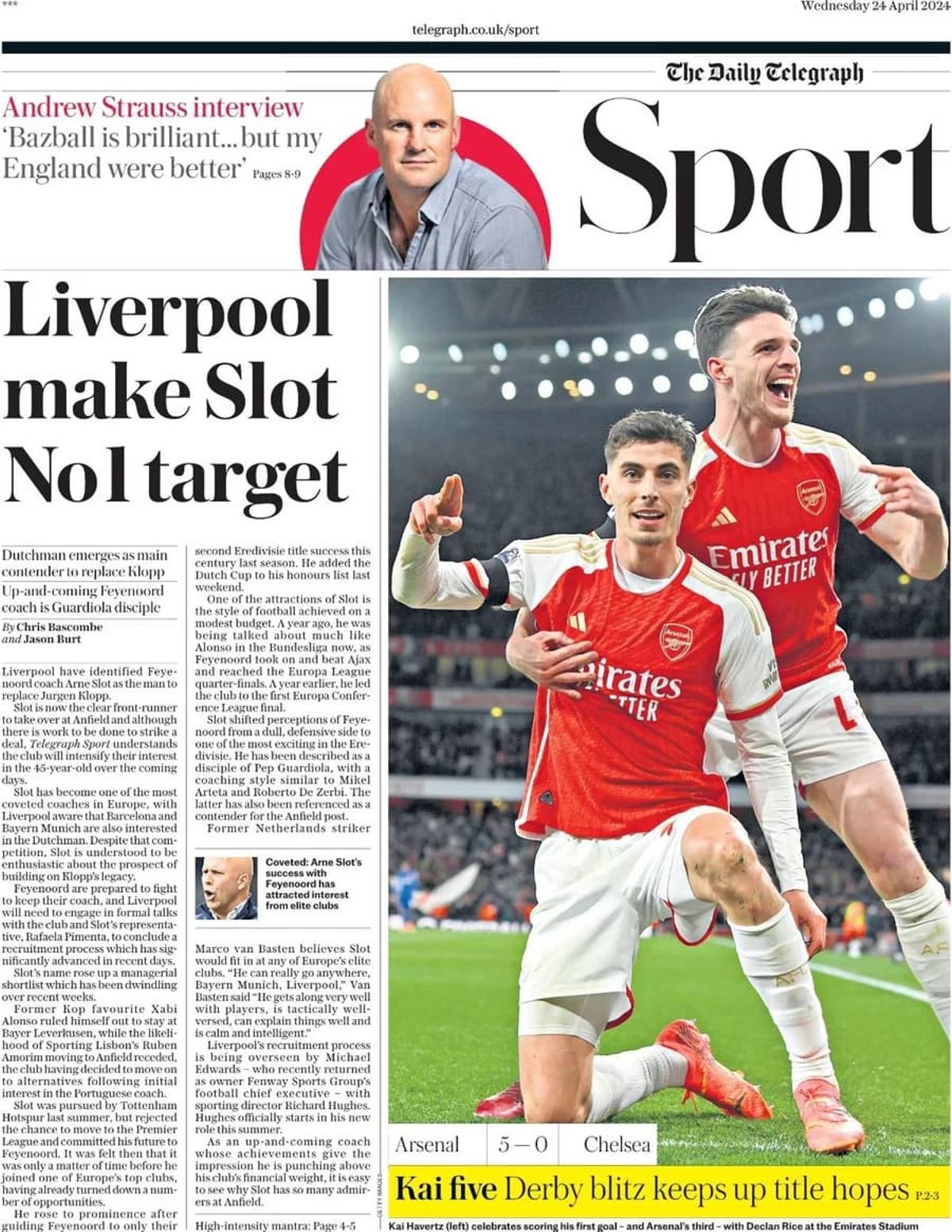 Las portadas de los periódicos deportivos de hoy, miércoles 24 de abril Las portadas de los periódicos deportivos de hoy, miércoles 24 de abril