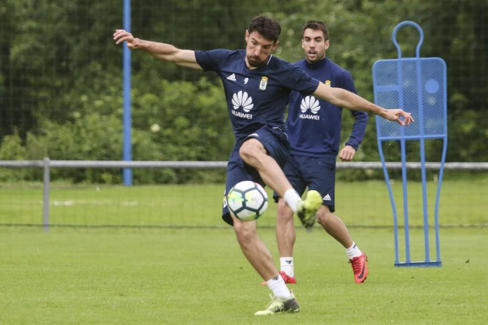 Entrenamiento del Oviedo