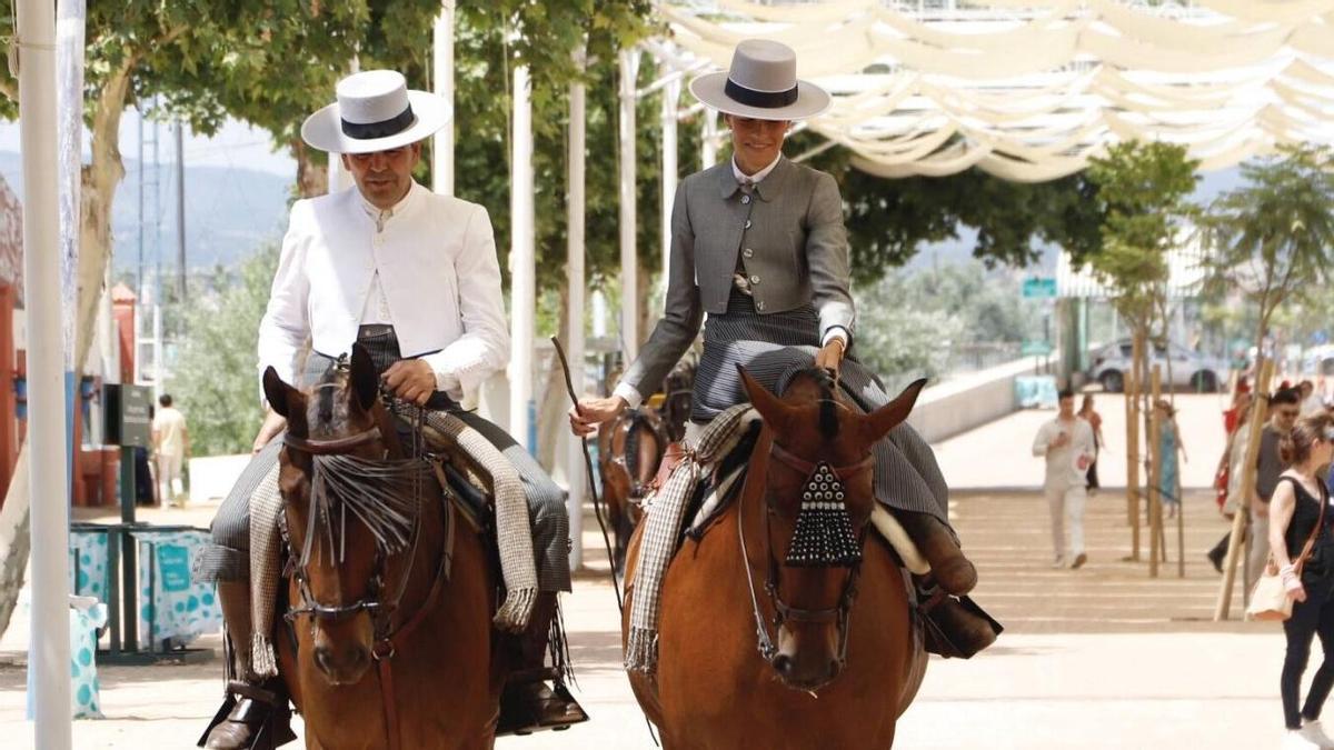Elegancia ecuestre en la Feria de Córdoba