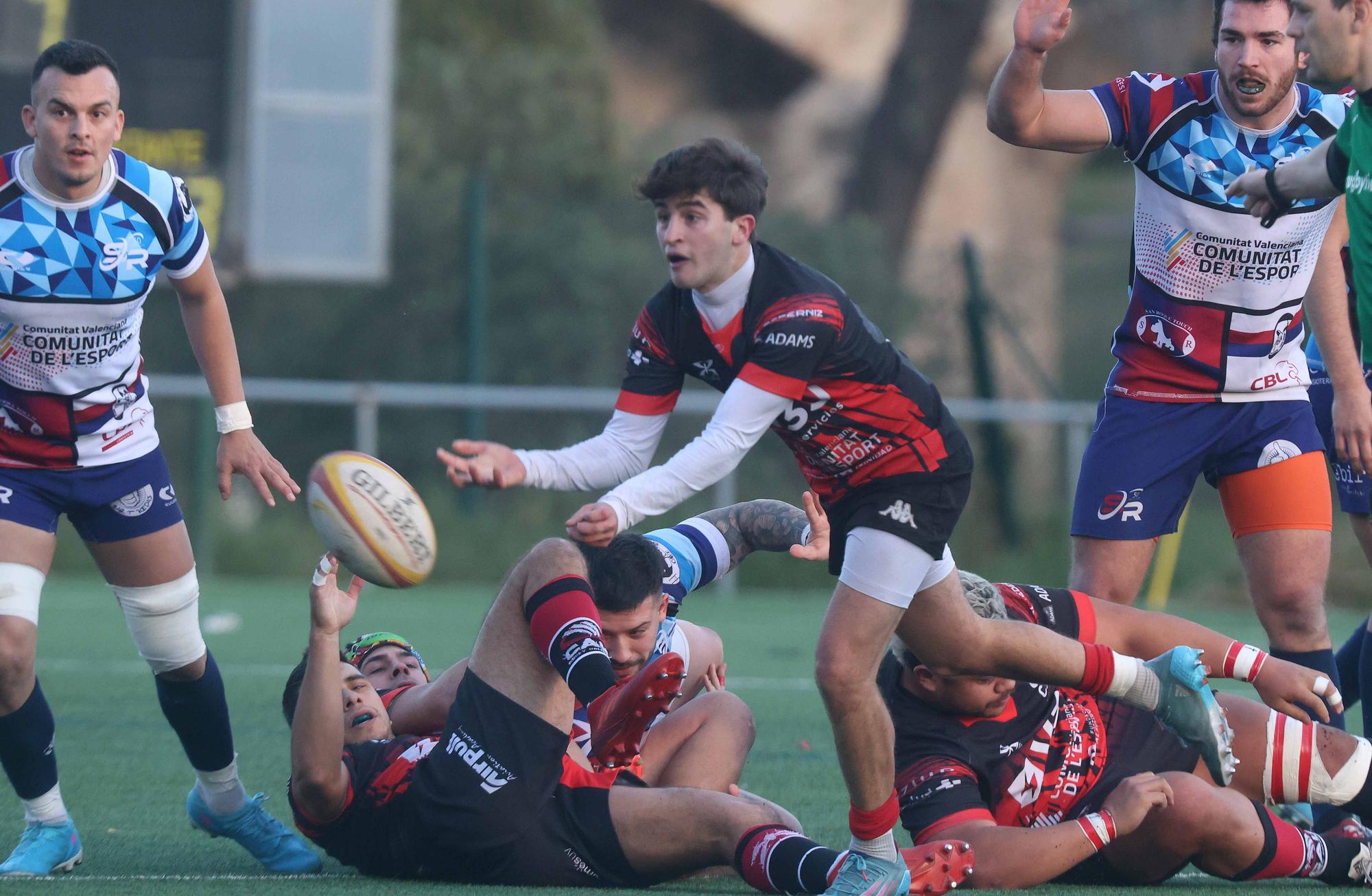 RC Valencia, CAU y San Roque, jornada 10 División Honor B de rugby