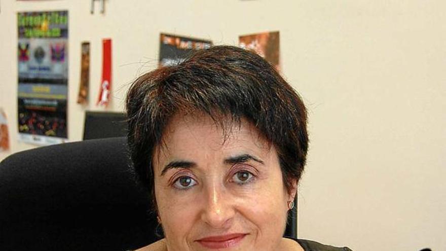 Pilar Puimedon, alcaldessa del municipi, de la formació Bloc d&#039;Olesa