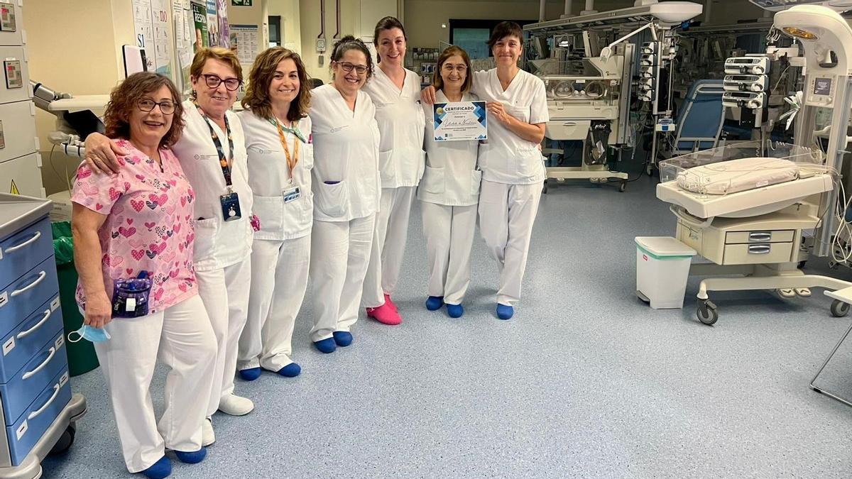 Neonatología lidera la higiene de manos en el Área Sanitaria de Vigo