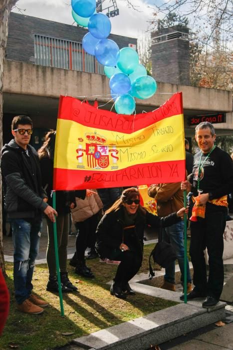 Manifestación de Jusapol en Zamora