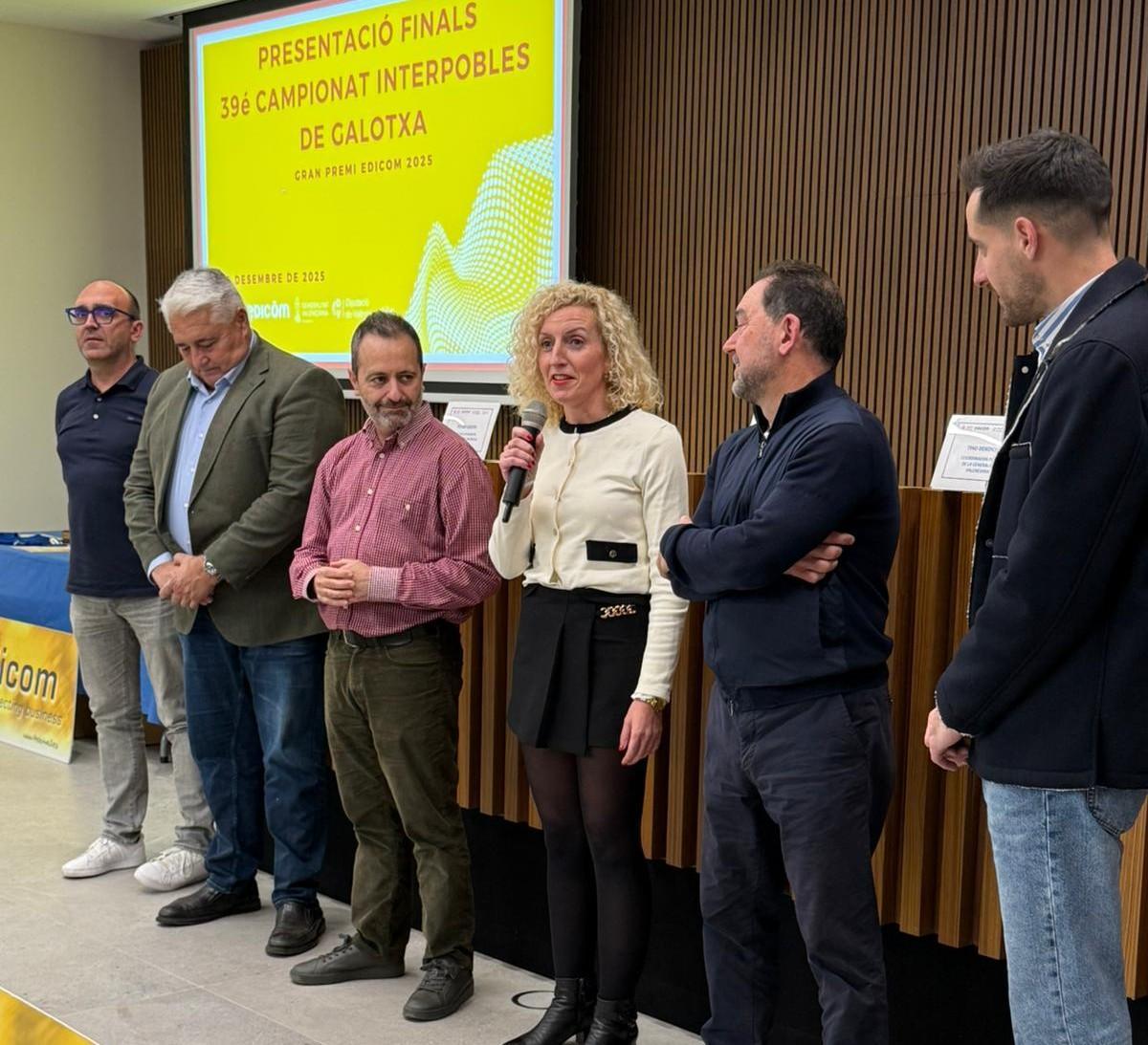 Vicent Molines, Pedro Cuesta, Enrique Buenaventura, Trini Montañana,Tino Bendicho i Juanba Camarelles.
