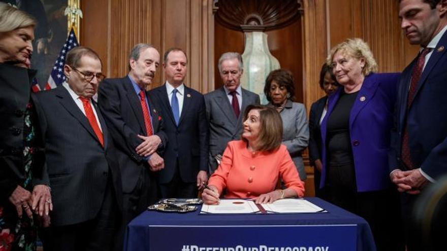 El impeachment de Donald Trump ya está en manos del Senado