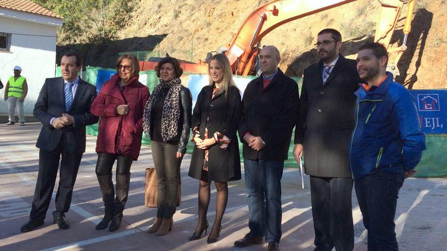 Ruiz Espejo, Adelaida de la Calle, Fuensanta Lima y Patricia Alba, visitaron las obras.