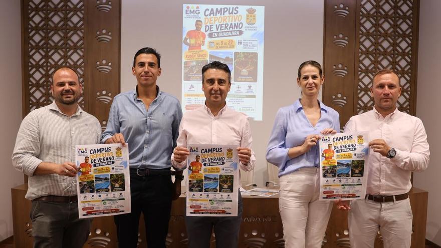El Campus Deportivo de Guadajira crece tras consolidarse como referente estival