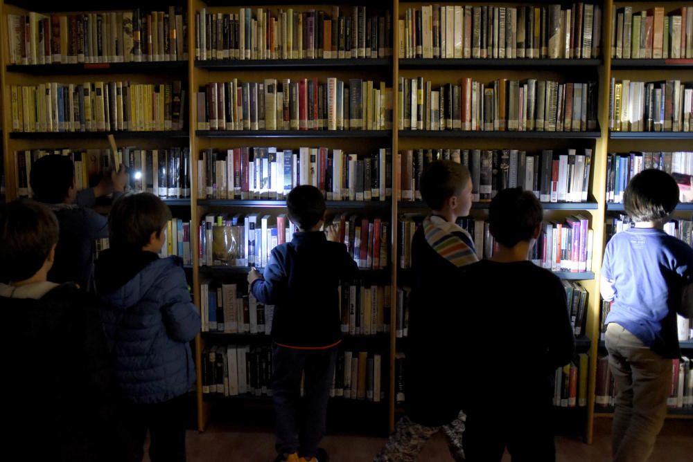 Noche en la biblioteca de Castelló