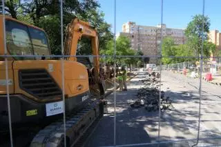 Primeros cambios en el tráfico en Pino Montano por las obras de la línea 3 de Metro