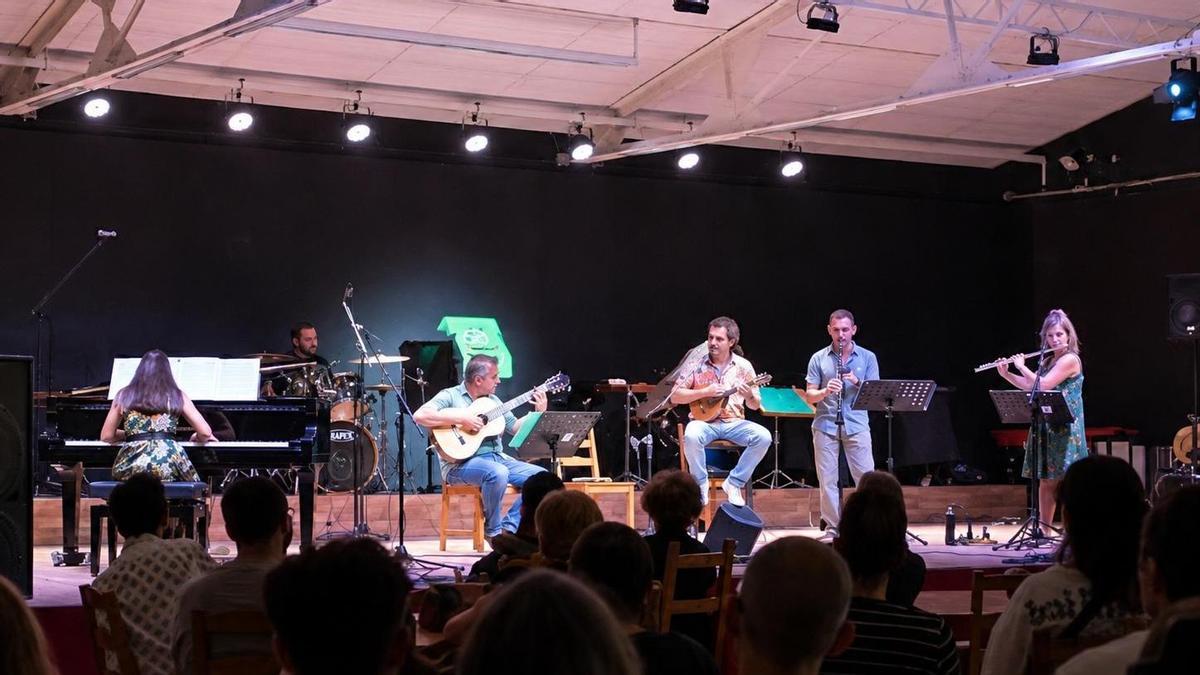 Imagen de un concierto organizado por Etcétera