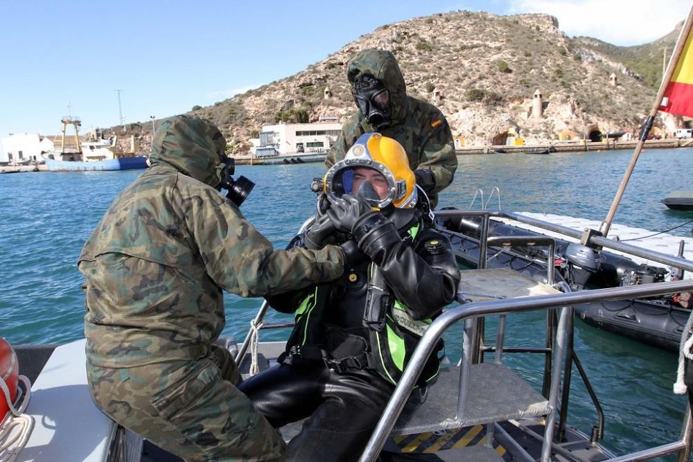 Centro de buceo de la Armada en Cartagena