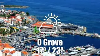 El tiempo en O Grove: previsión meteorológica para hoy, lunes 10 de agosto