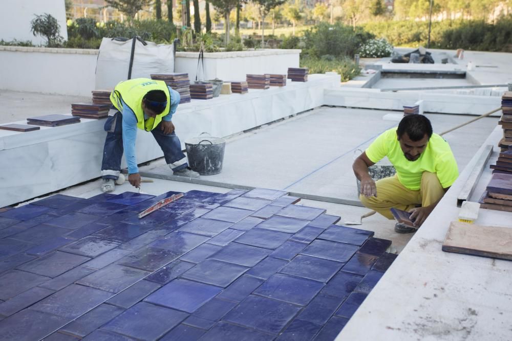 Así están las obras del Parque Central a día de hoy