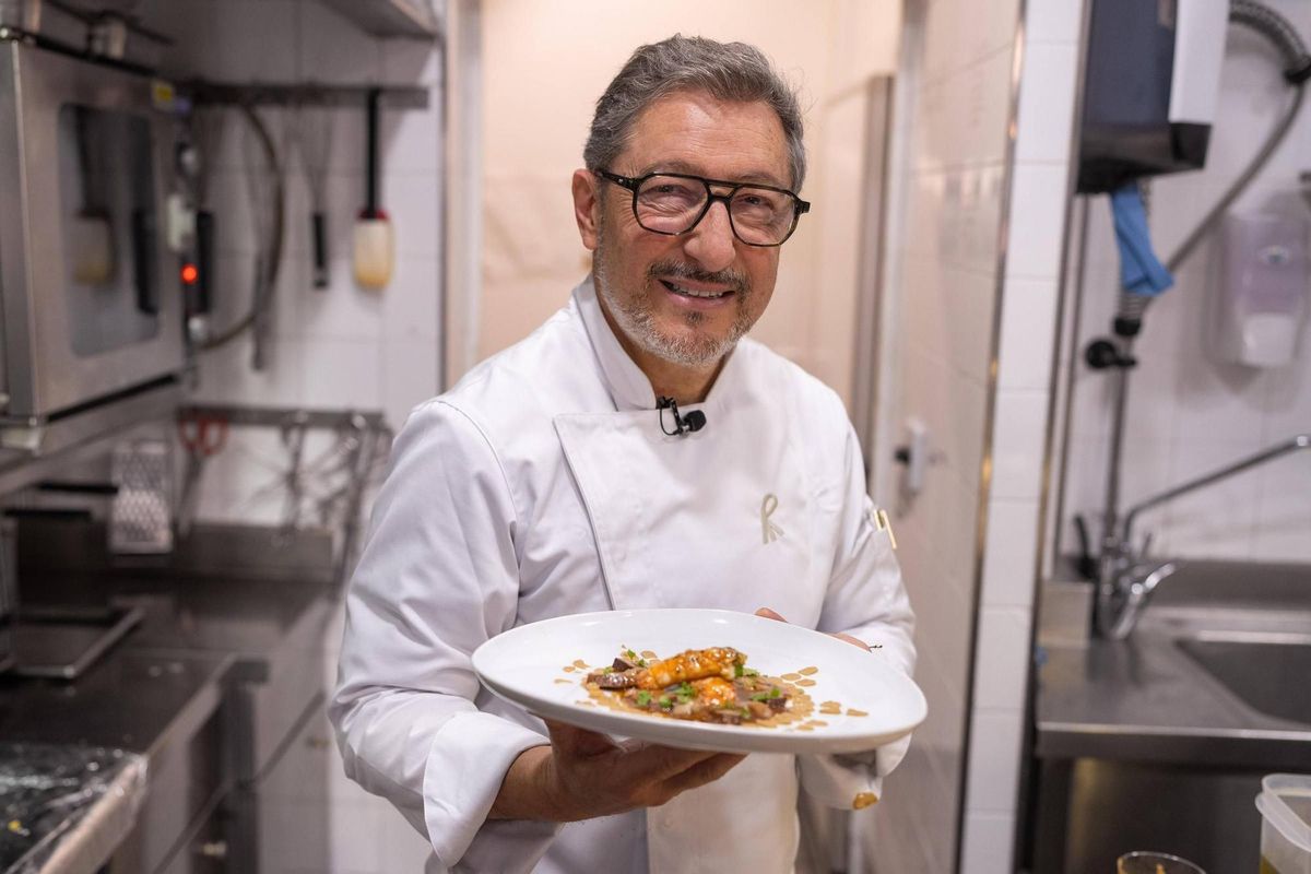 Joan Roca, al restaurant Can Roca.