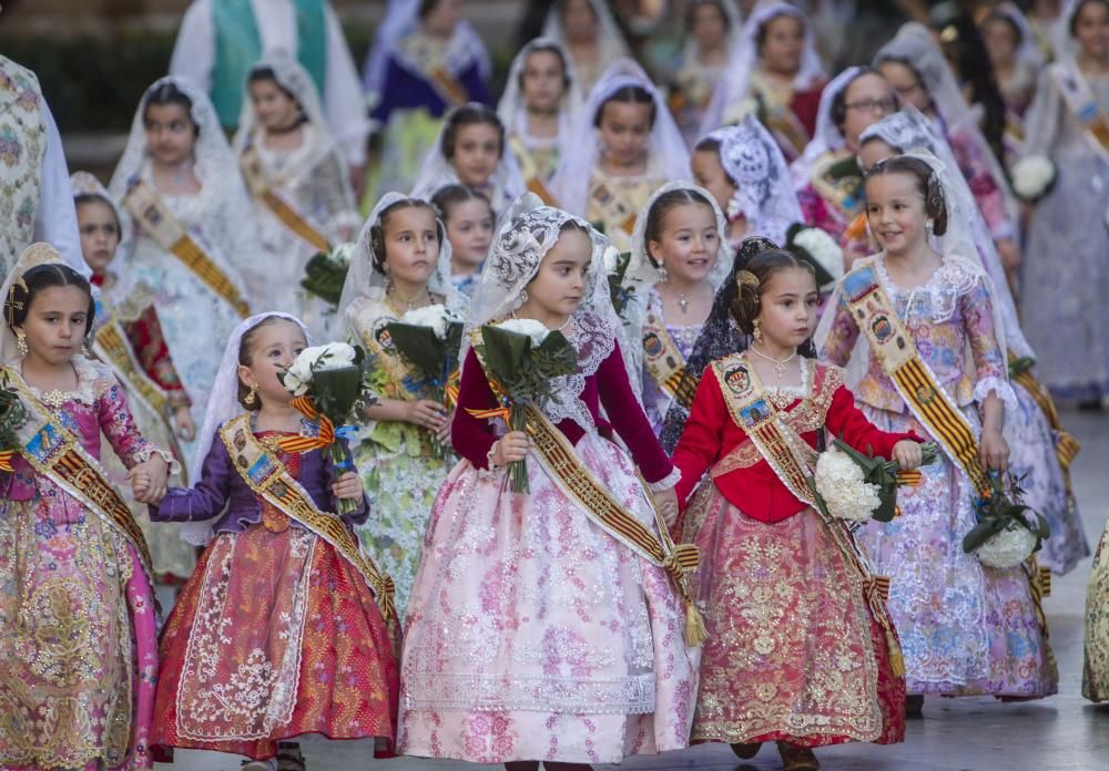 Primer día de Ofrenda de Fallas