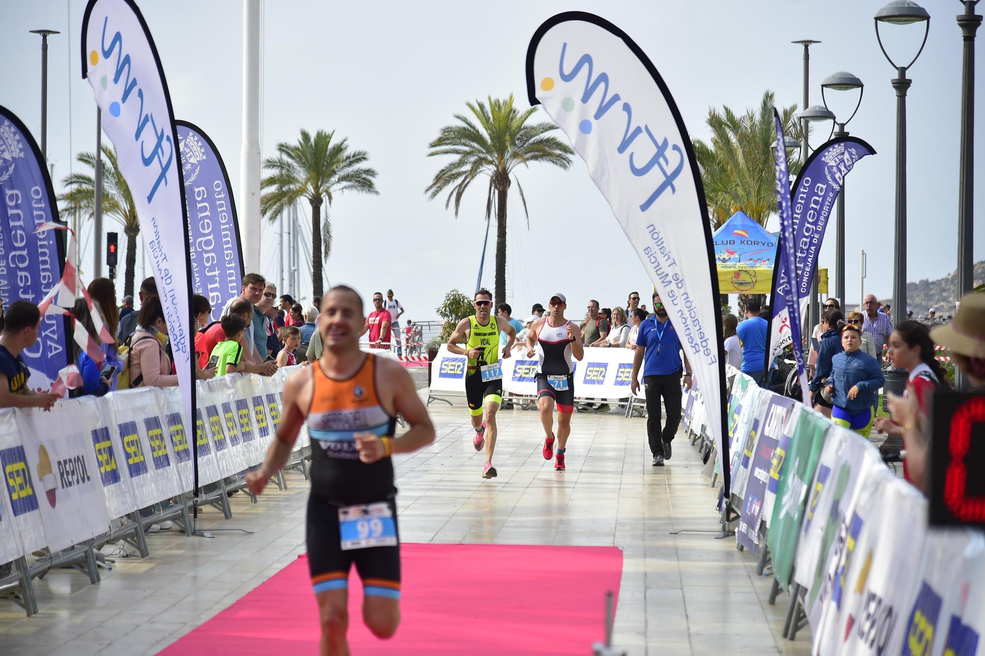 Las mejores fotos del Triatlón Ciudad de Cartagena 2023.