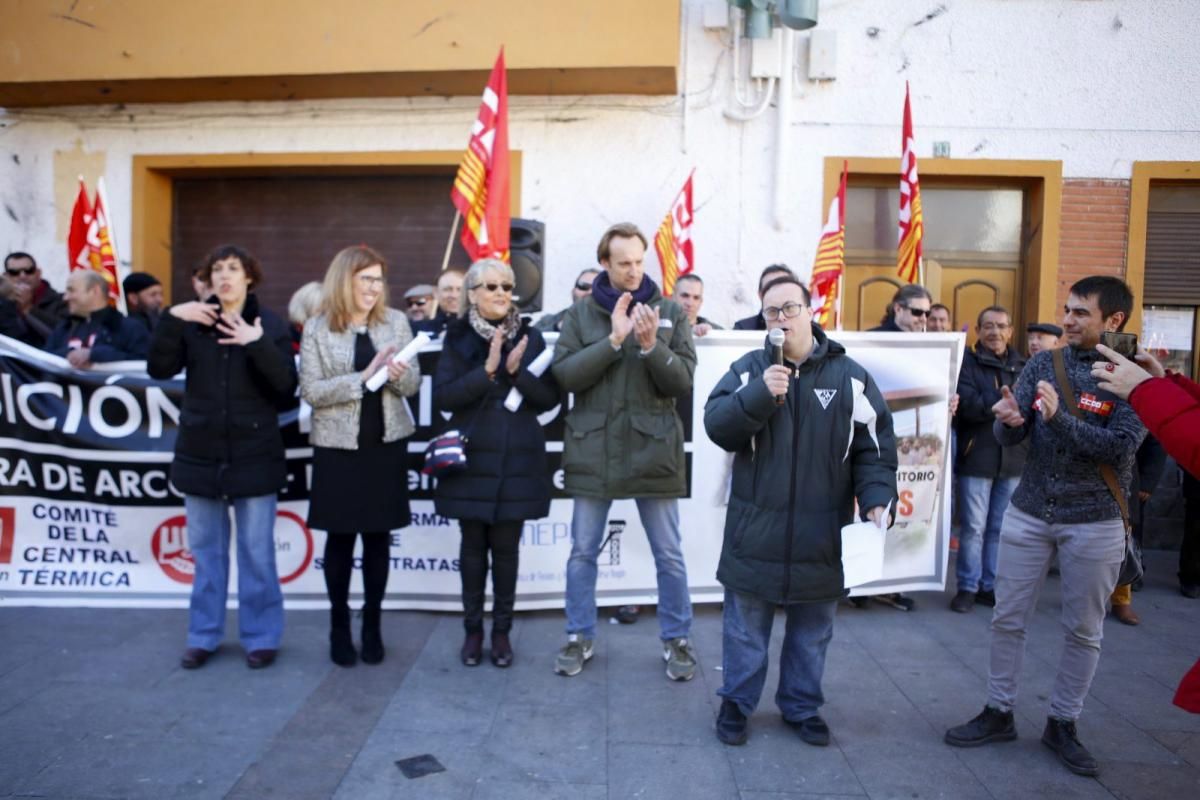 Manifestación en Andorra por una transición justa