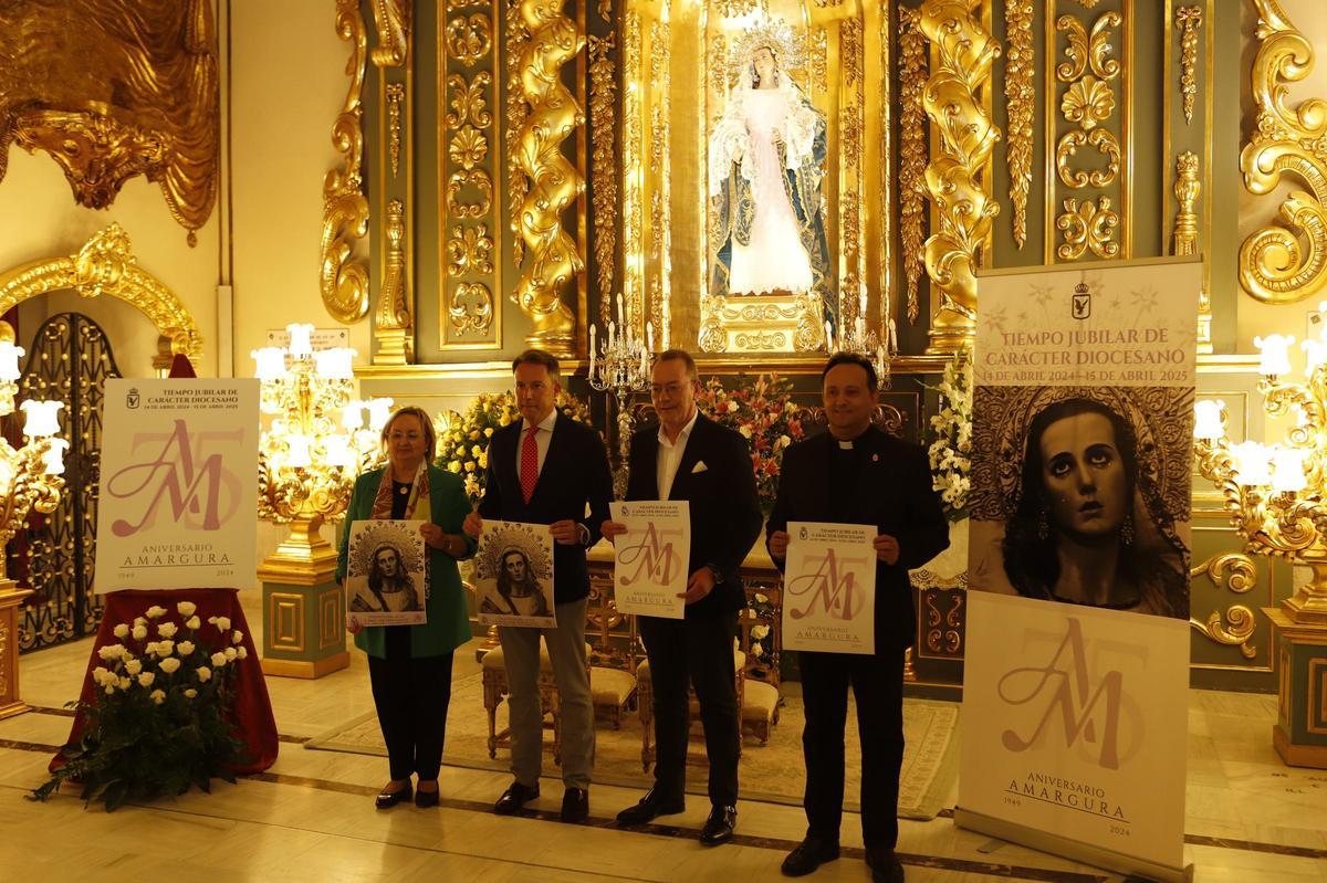 Presentación de los actos en la Capilla del Rosario.