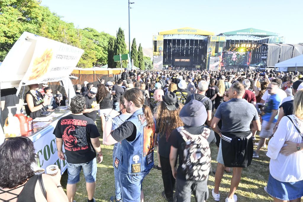 Ambiente de la segunda jornada del Rock Imperium Festival en Cartagena