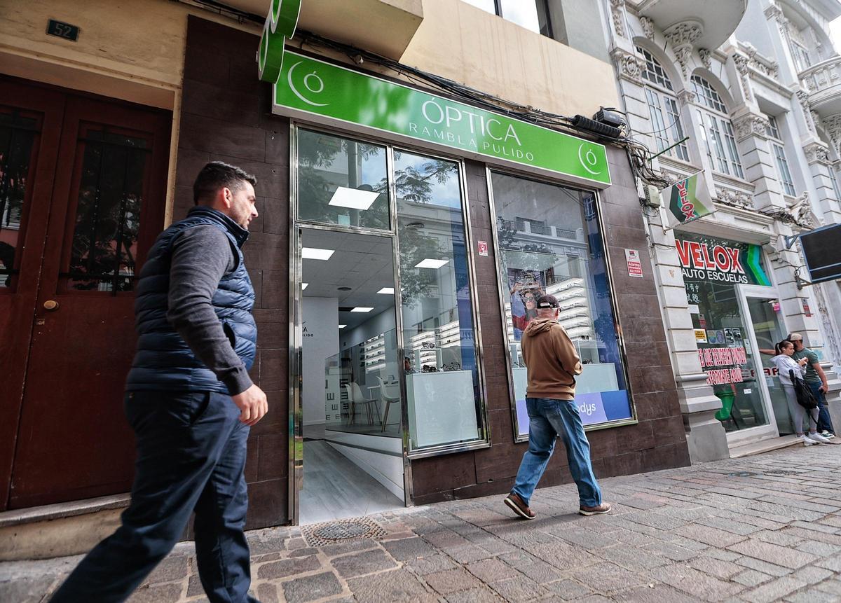 Óptica Rambla Pulido, nuevo negocio de la Rambla