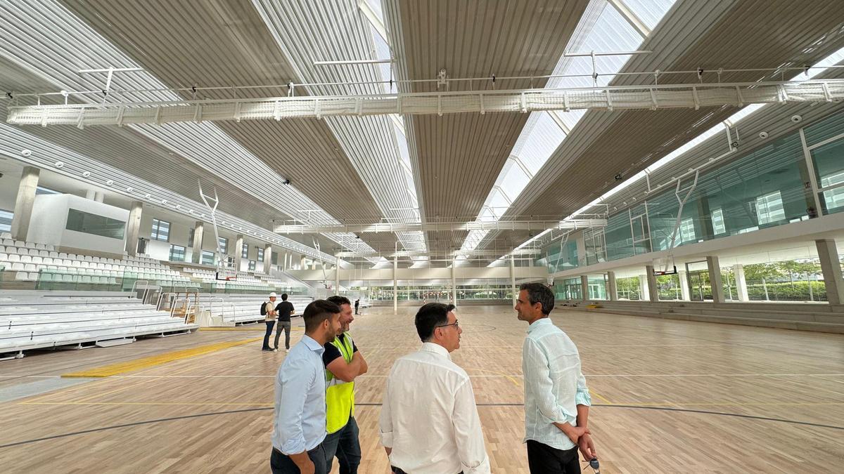 Nuevo pabellon`deportivo de San Vicente