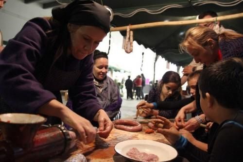 Matanza tradicional en Monfarracinos