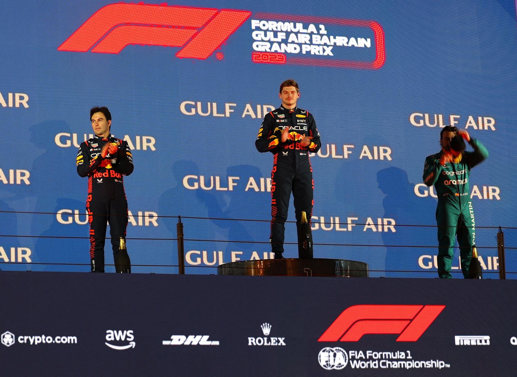 Alonso vuelve al podio: las mejores imágenes en Bahrein