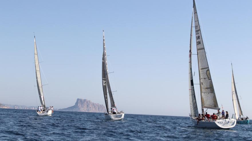 Fotografía realizada durante la regata L&#039;Almadrava de la Marina