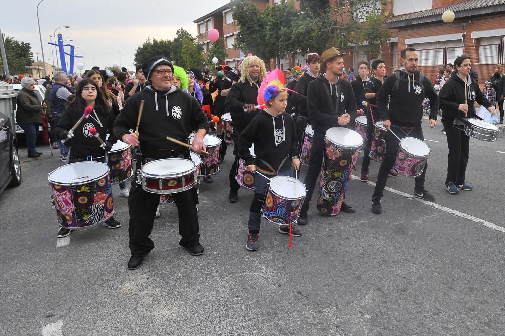 Un instante del carnaval en El Pla